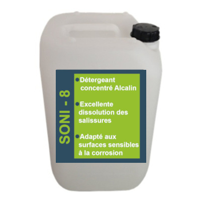 Produit Desoxydant et degraissant SONI-8 ( Bidon 25L)